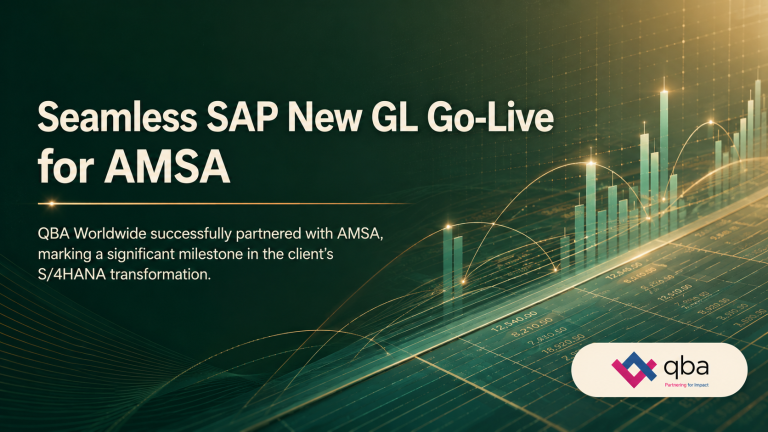 AMSA SAP New GL Go-Live
