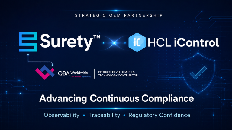 Surety™ & HCL iControl OEM Partnership
